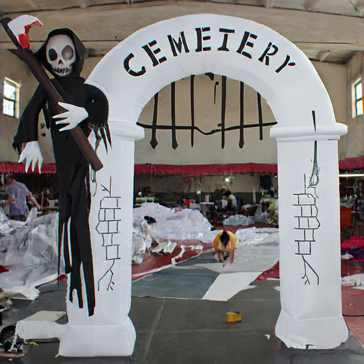 Halloween Light-Up Inflatable Decoration