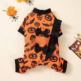 Halloween Pet Costume Four-Legged Outfit - Polyester
