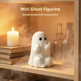 Cartoon Ghost Figurine Halloween Christmas Decor - Resin