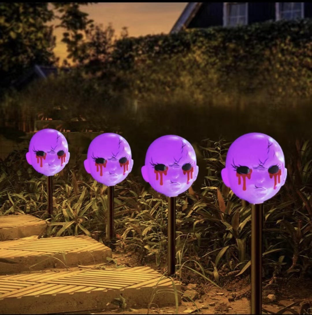 Solar Halloween Ground Lights