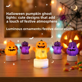 Halloween Pumpkin and Ghost Decorative Lights