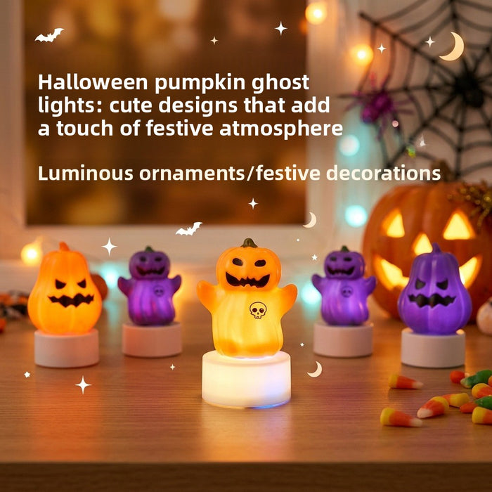 Halloween Pumpkin and Ghost Decorative Lights