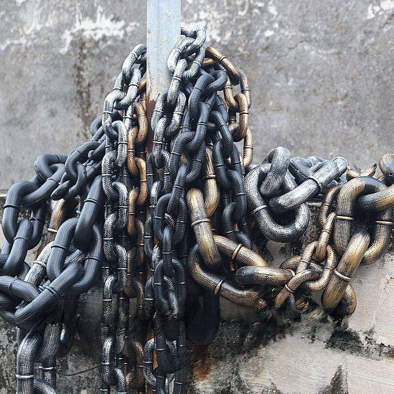 Halloween Plastic Chain Prop for Costumes and Decorations