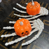Halloween Plastic Skeleton Hand Props - Pair