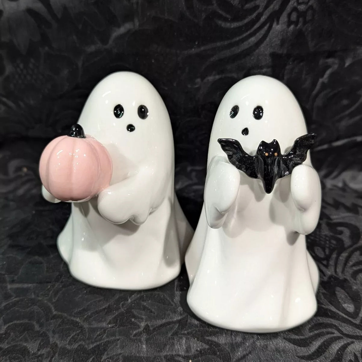 Halloween White Ghost Resin Ornament
