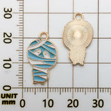 Halloween Enamel Jewelry Pendants - Alloy DIY Charms