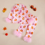 Girls' Halloween Pajama Set