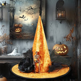 Halloween Witch Costume Hat - Polyester