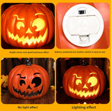 Halloween LED Pumpkin Decorations - Plastic