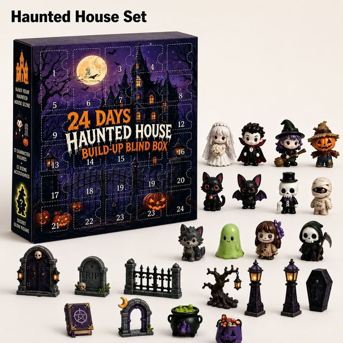 Halloween Acrylic Countdown Calendar