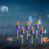 Halloween Solar Pumpkin Garden Stake Light