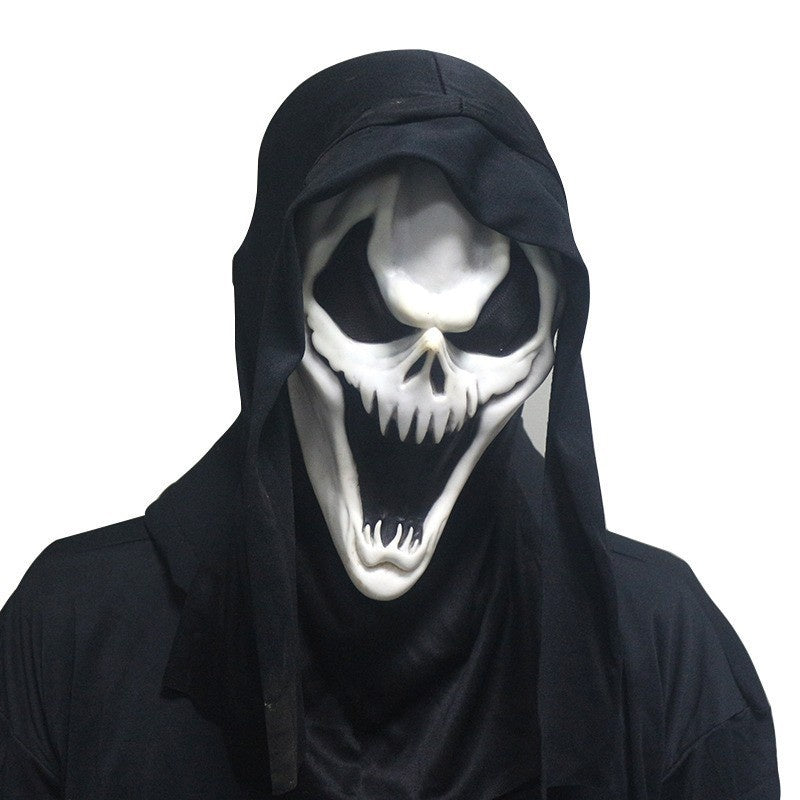 Halloween Latex and Fabric Ghost Mask