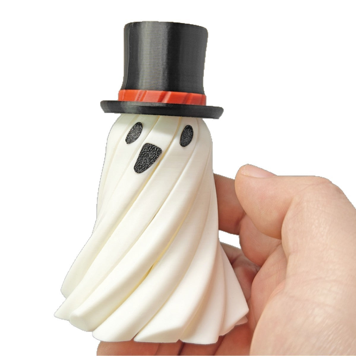 Halloween Ghost Pumpkin Wizard Tabletop Ornament - Resin
