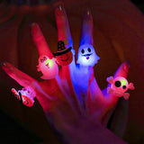 Halloween Light-Up Pumpkin Ring