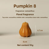 Halloween Pumpkin-Shaped Scented Candles