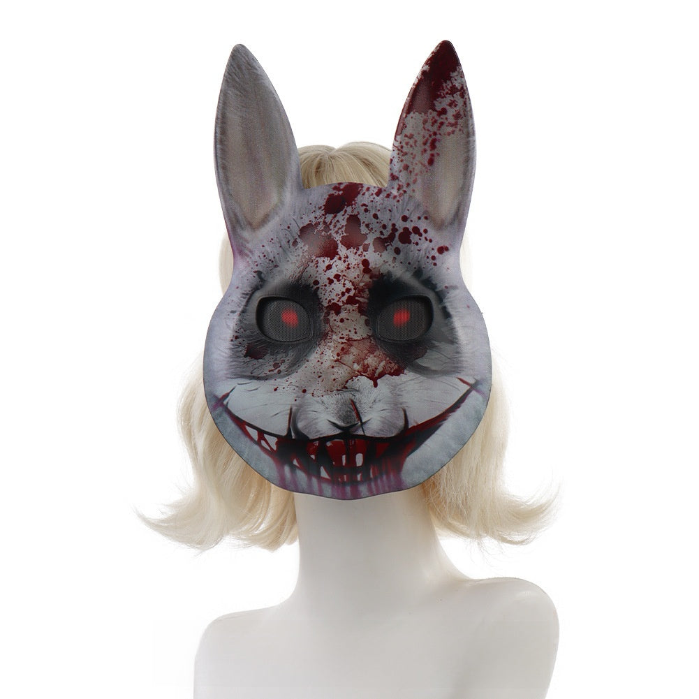 Halloween Rabbit Face Mask - Plastic