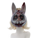 Halloween Rabbit Face Mask - Plastic