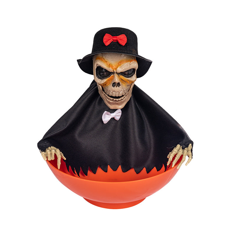 Halloween Electric Ghost Candy Tray Prop