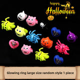 Halloween Light-Up Pumpkin Ring