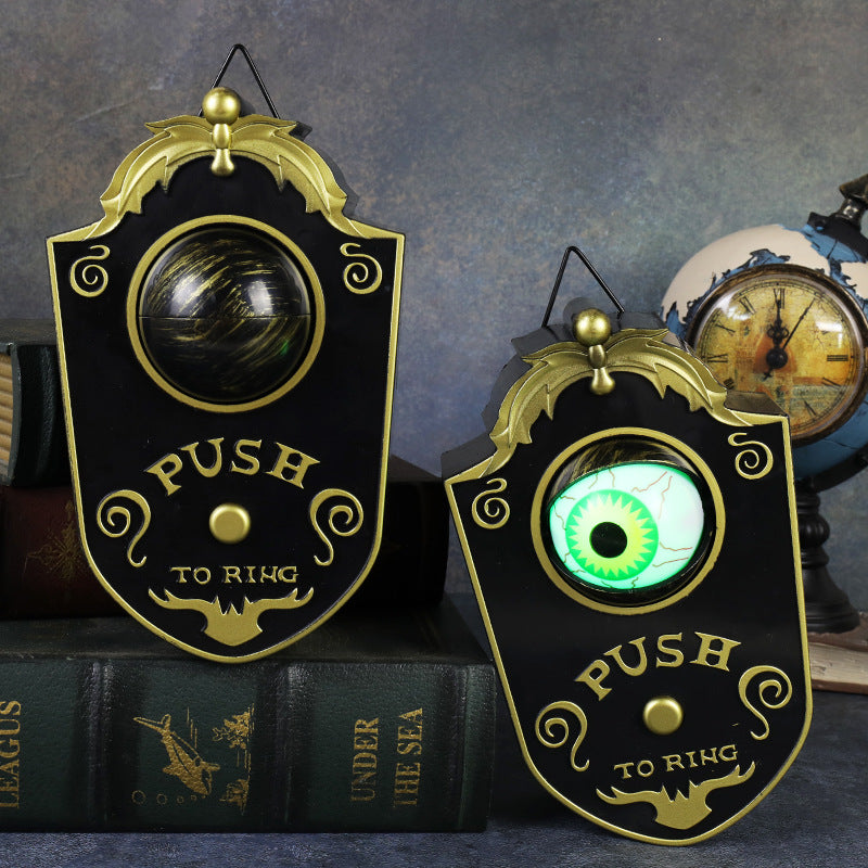 Halloween Light-Up Eyeball Doorbell with Sound