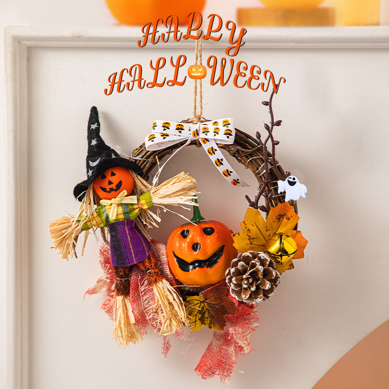 Halloween Wreath - Wood