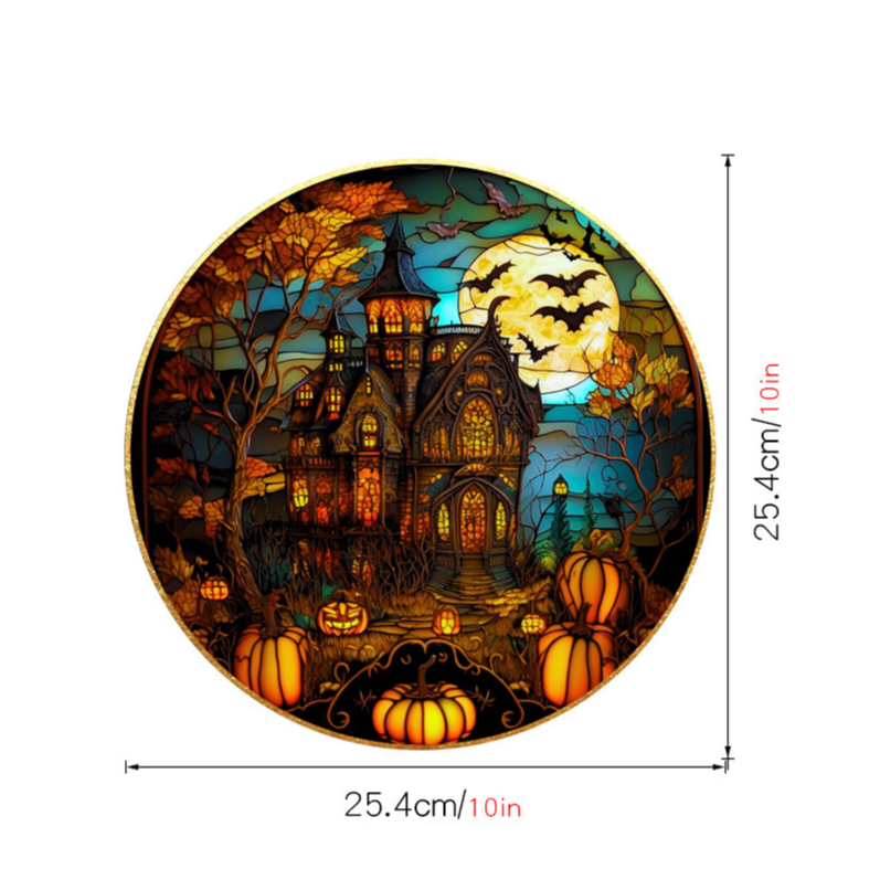 Halloween Wooden Door Sign
