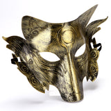 Halloween Wolf Head Masquerade Mask - Plastic
