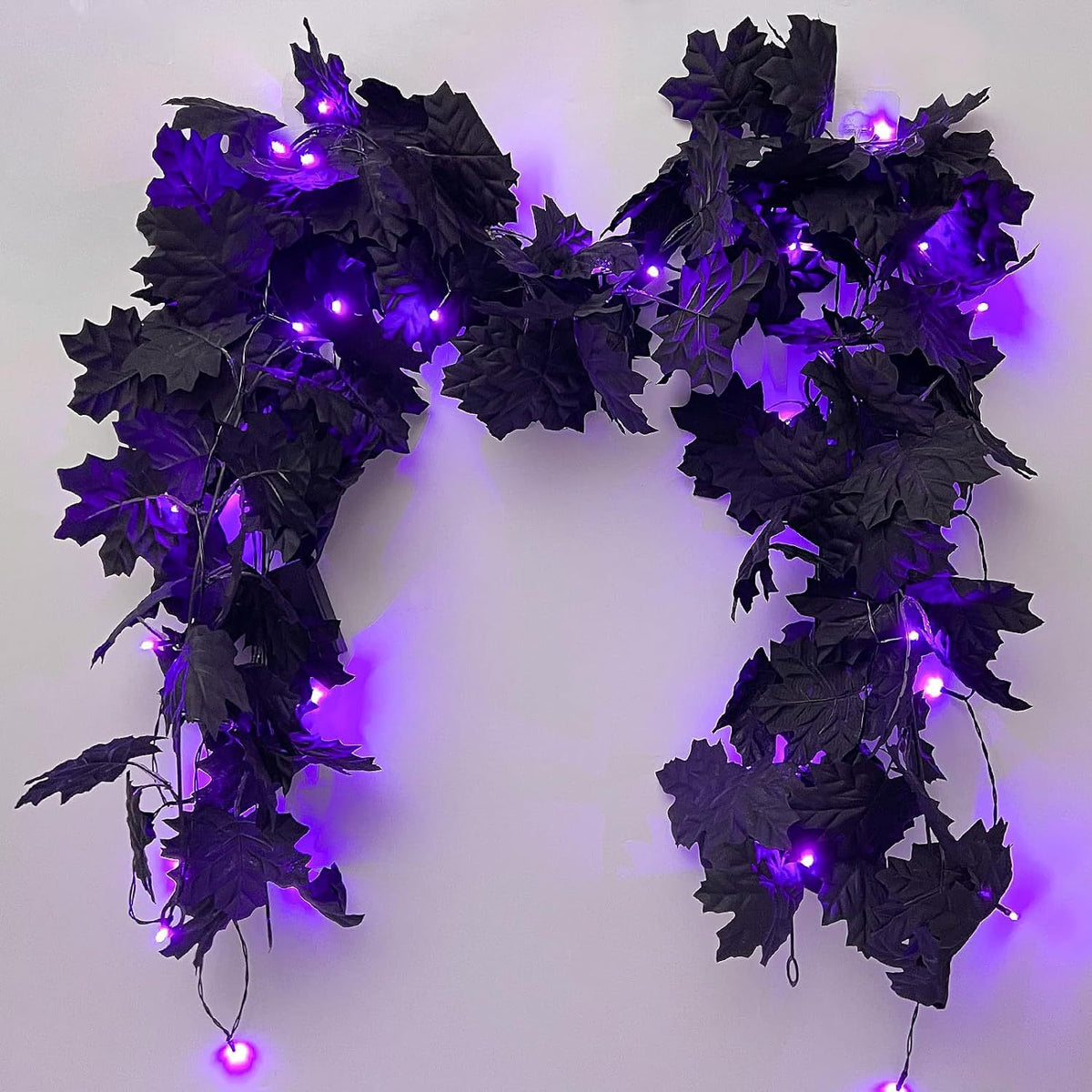 Halloween Artificial Maple Leaf Garland