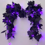 Halloween Artificial Maple Leaf Garland