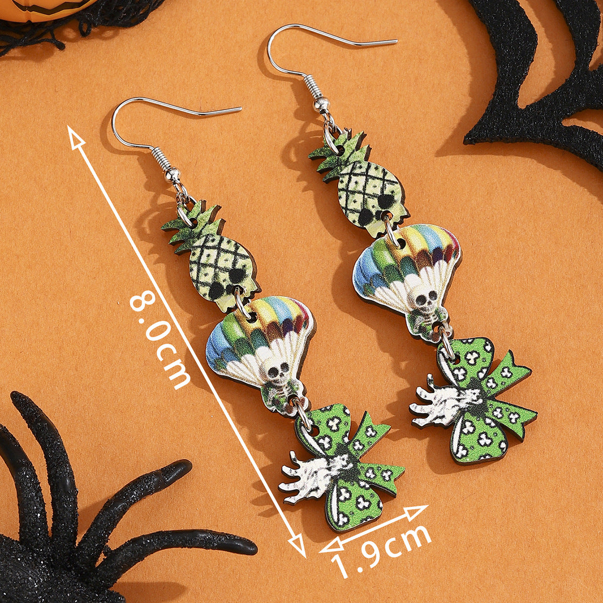 Cartoon Halloween Earrings Set