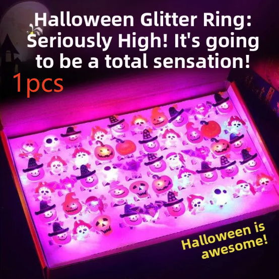 Halloween and Christmas LED Light-Up Accessories - Plastic