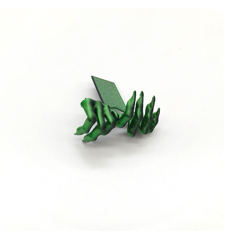 Halloween Demon Hand Bookmark - 3D Printed