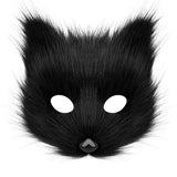 Halloween Plush Animal Cosplay Mask, Gloves and Tail Accessories