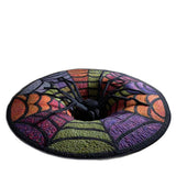Halloween and Christmas Round Rug