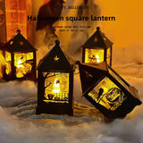 Halloween Handheld LED Pumpkin Light - Plastic