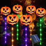 Halloween Solar Pumpkin Garden Stake Light