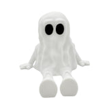 Halloween 3D Printed Articulated Ghost Figure - Plastic