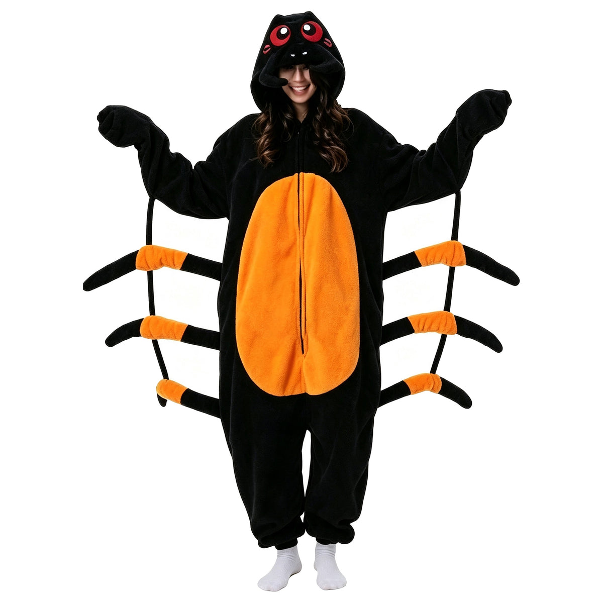 Halloween Fleece Hooded Costume Onesie