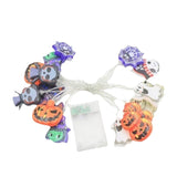 Halloween LED String Lights - Ghost, Spider and Pumpkin Designs