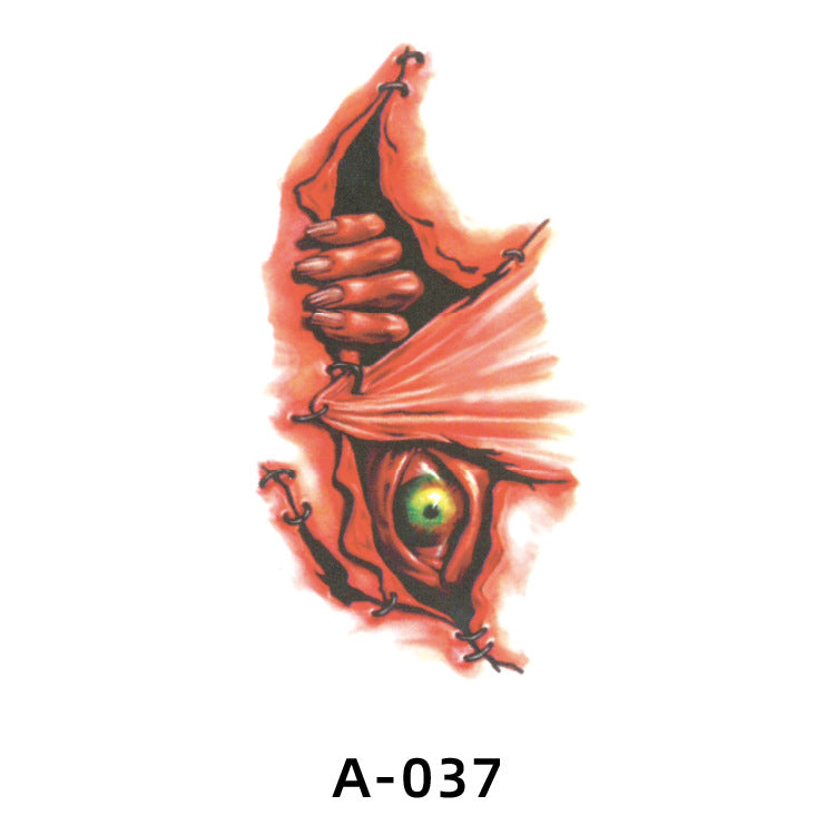 Halloween Fake Scar Tattoo Stickers