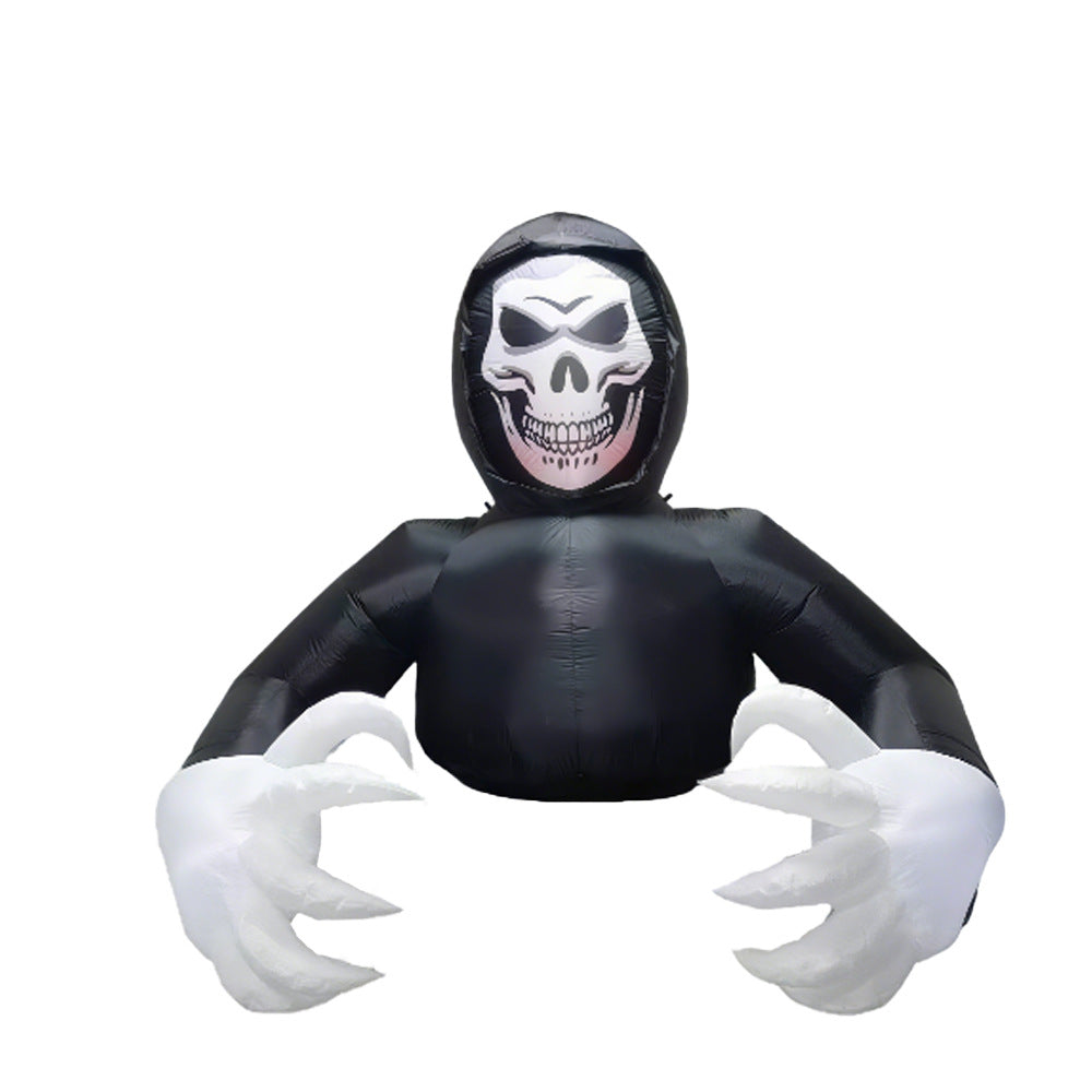 Halloween Inflatable Grim Reaper Decoration - 1.8 m