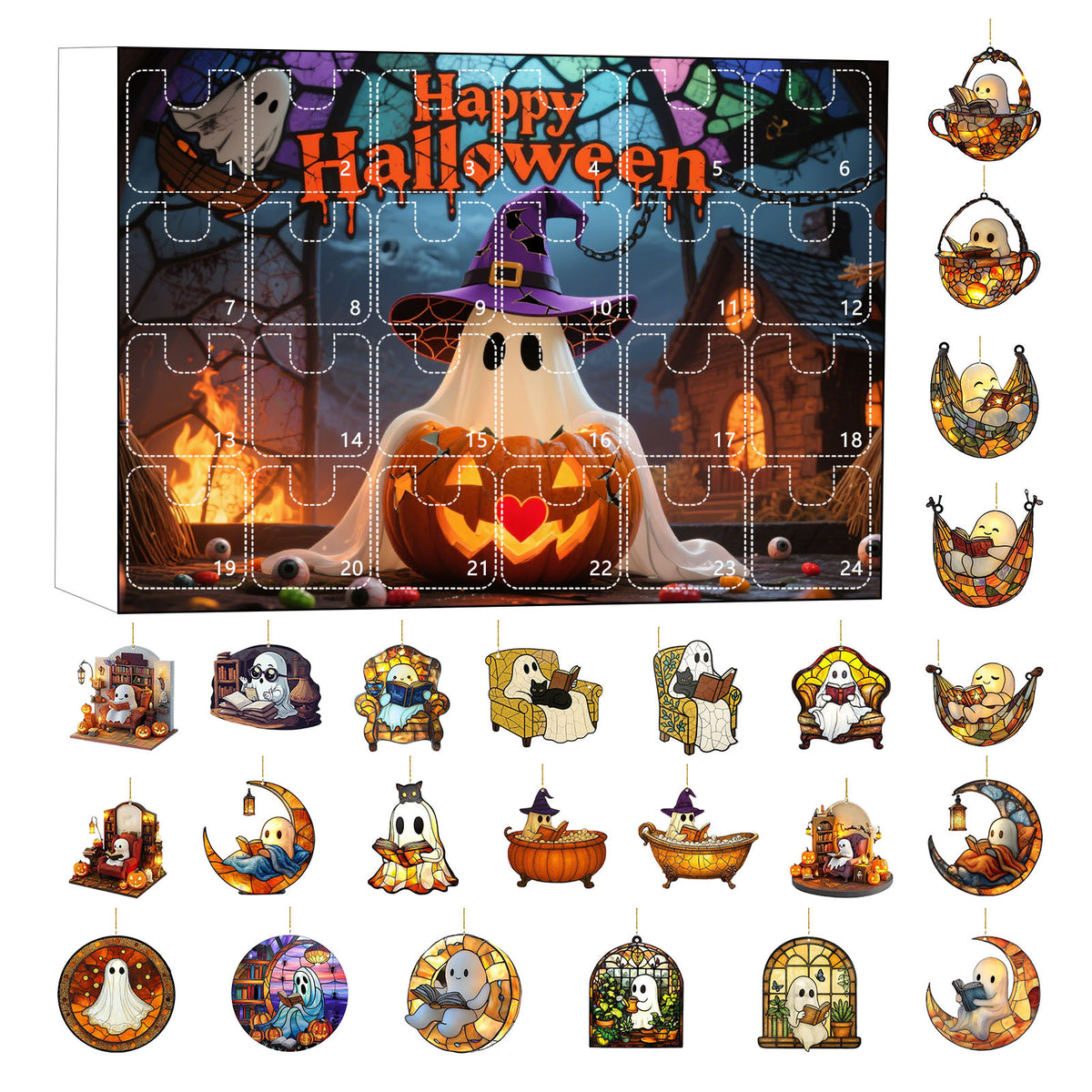 Halloween Countdown Calendar - Acrylic