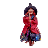Halloween Witch Broom Decoration - Plastic