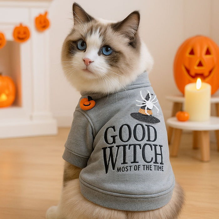 Halloween Pet Dog Cat Sweatshirt - Polyester