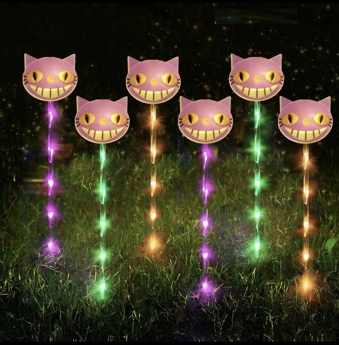 Halloween Solar Pumpkin Garden Stake Light