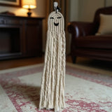 Halloween Cotton Rope Ghost Wall Hanging