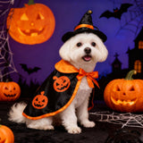 Pet Halloween Costume Cape Hat