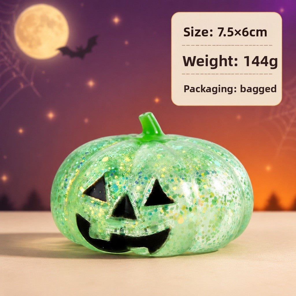 Halloween Pumpkin Squeeze Fidget Toy - TPR