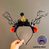 Halloween Pumpkin Headband and Hair Accessories