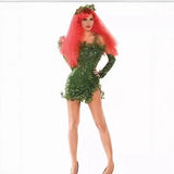 Halloween Leaf Sequin Dance Dress